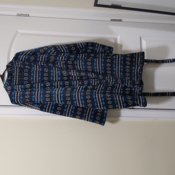 Homemade Black and Blue Robe - Picture 1 of 2